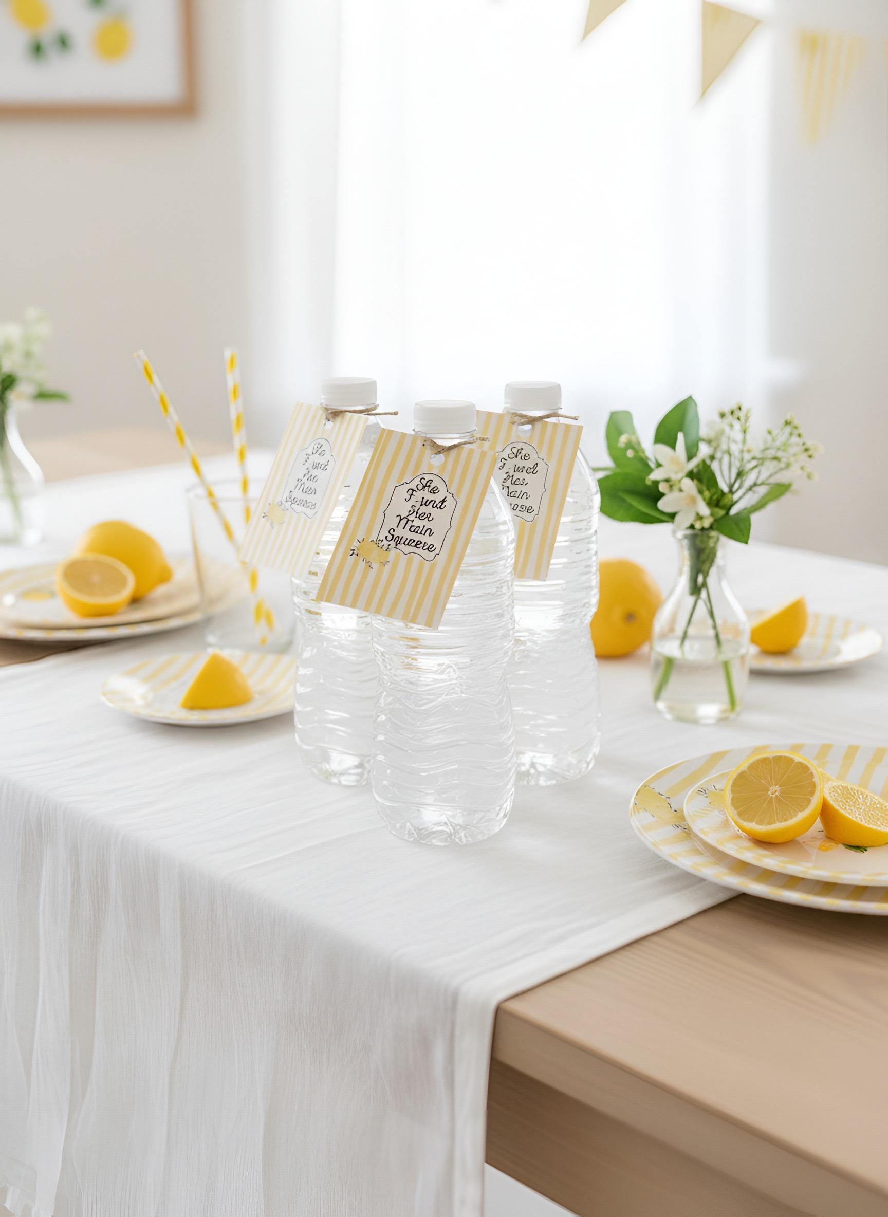 She Found Her Main Squeeze Bridal Shower Decor Kit | Lemon Bachelorette Party Set | Signs, Balloons, Favor Bags & More