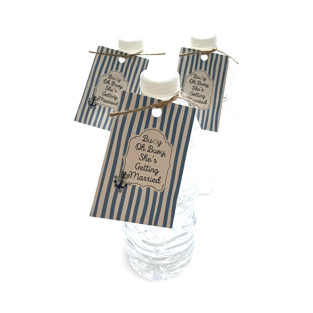 Buoy Oh Buoy, She's Getting Married Bridal Shower Decor Kit | Nautical Bachelorette Party Set | Signs, Balloons, Favor Bags and More