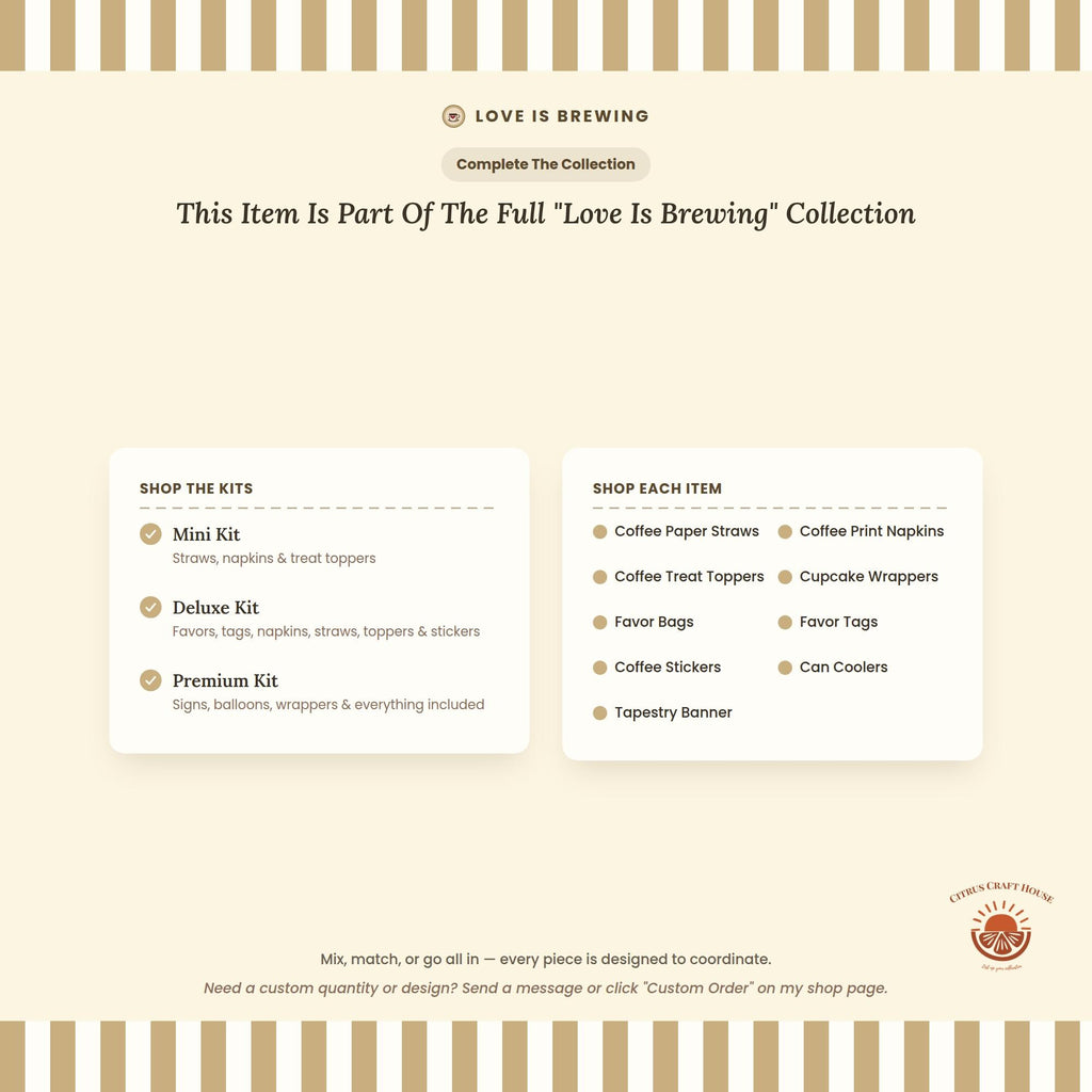 Personalized Love is Brewing Can Cooler Custom Bachelorette Bridal Can Sleeve Slim and Regular Can Sizes